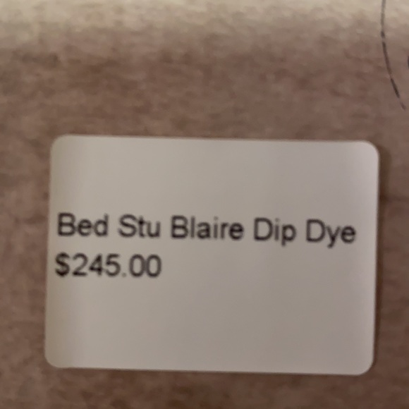 Bed Stu Blair Taupe Dip Dye Sz 9 - Picture 7 of 7